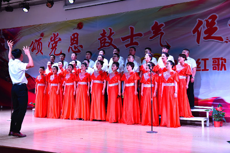 运转党支部代表队风采