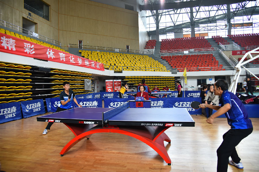 男子单人乒乓球第三名左祥华